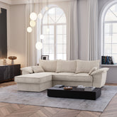 Divano trasformabile ad angolo sinistro Sasha